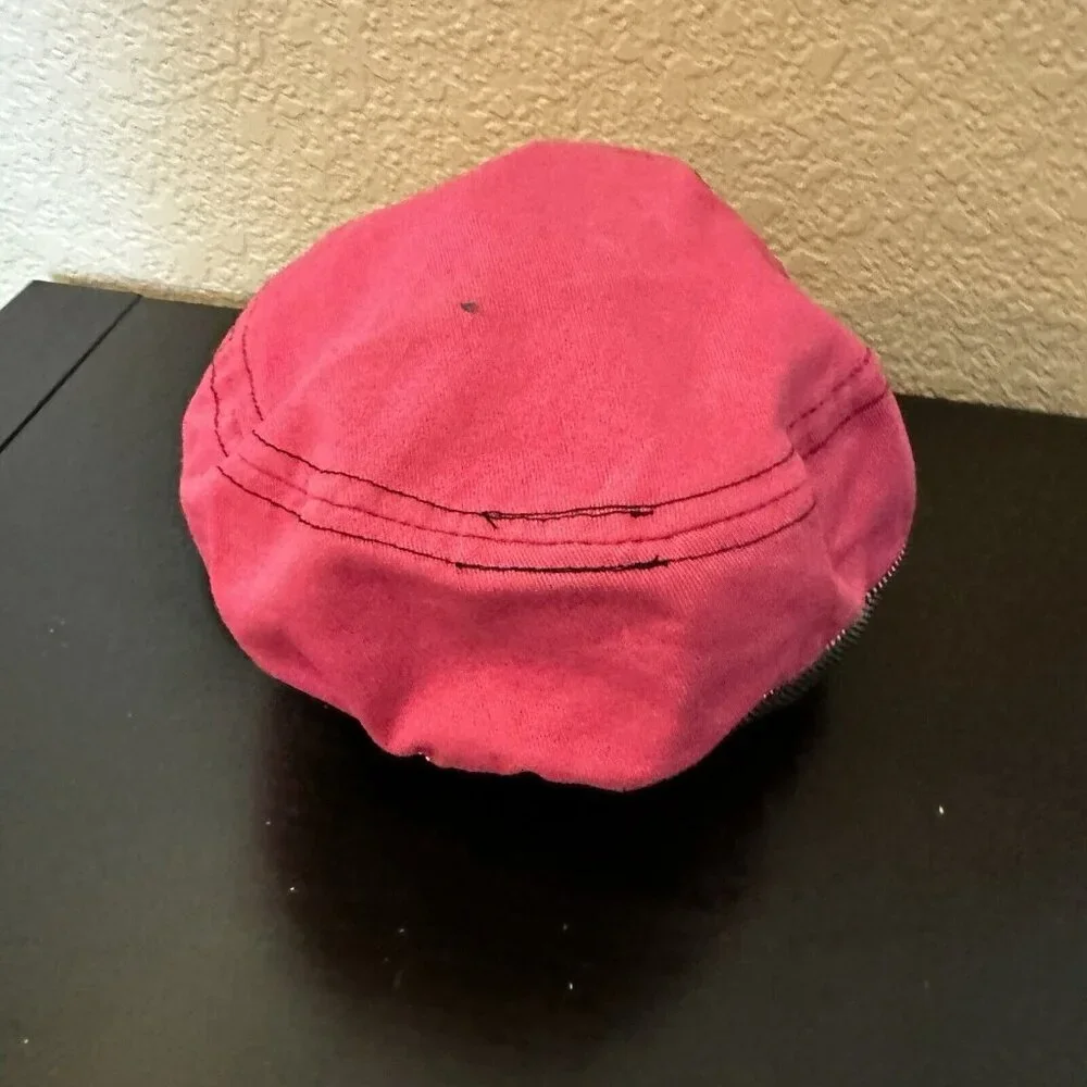 Hello Kitty Sanrio Girls Baseball Cap with Bow One Size Stretch Authentic Pink‎